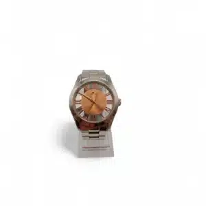 RELOJ DE PULSERA LOTUS18 252 CORREA PLATEADA ESFERA ROSA