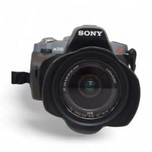 CAMARA SONY ALPHA A330 + OBJETIVO SONY 18-55MM + CARGADOR