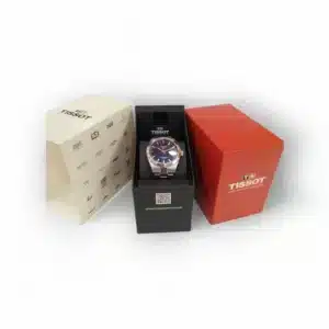 RELOJ AUTOMATICO TISSOT POWERMATIC 80 SILICIUM GENTLEMAN + CAJA