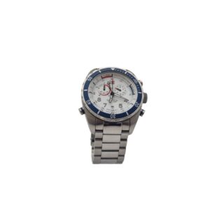 RELOJ NAUTICA A34502 ESFERA BLANCA CORREA METALICA