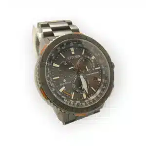 RELOJ PULSERA CITIZEN ECO DRIVE  E660-S115451 DE ACERO NEGRO