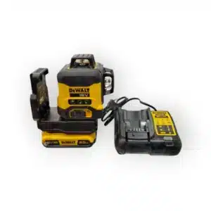 NIVEL LASER VERDE DEWALT XR DCLE34031 + BAT + CARGADOR + MALETIN