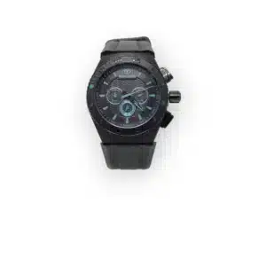 RELOJ TECHNOMARINE CRUISE VISION CRONOGARFO ESFERA NEGRA 109045 CORREA DE GOMA
