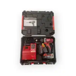 TALADRO PERCUTOR MILWAUKEE A BATERIA M18 BPD + 2 BAT + CARGADOR + MALETIN