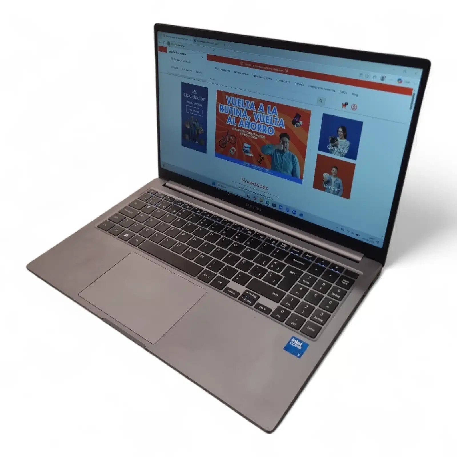 Portatil Samsung Galaxy Book 4 450XGK I5 120U/8GB RAM/512GB Ssd + Funda + Cargador — foto 3