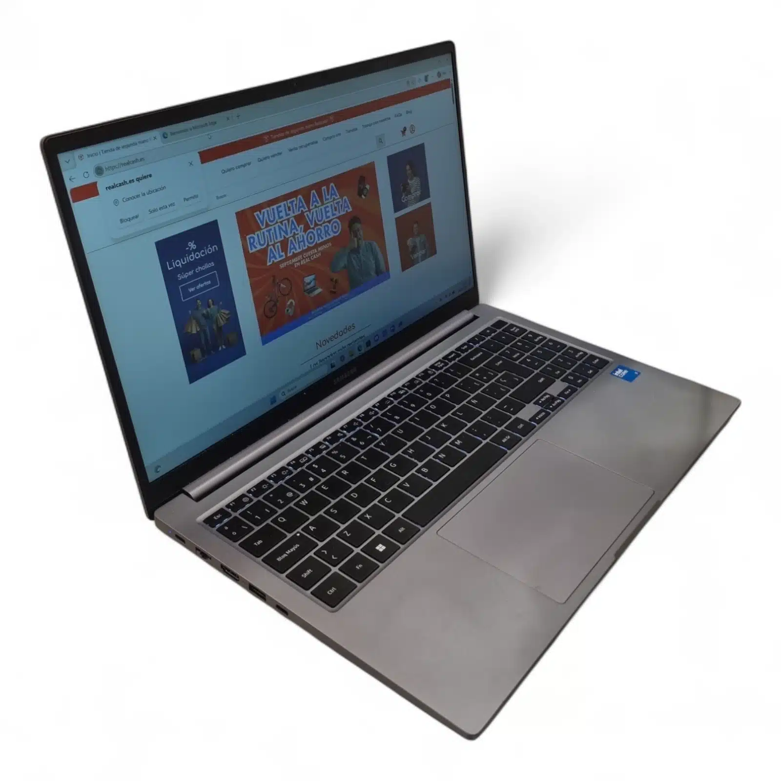 Portatil Samsung Galaxy Book 4 450XGK I5 120U/8GB RAM/512GB Ssd + Funda + Cargador — foto 4