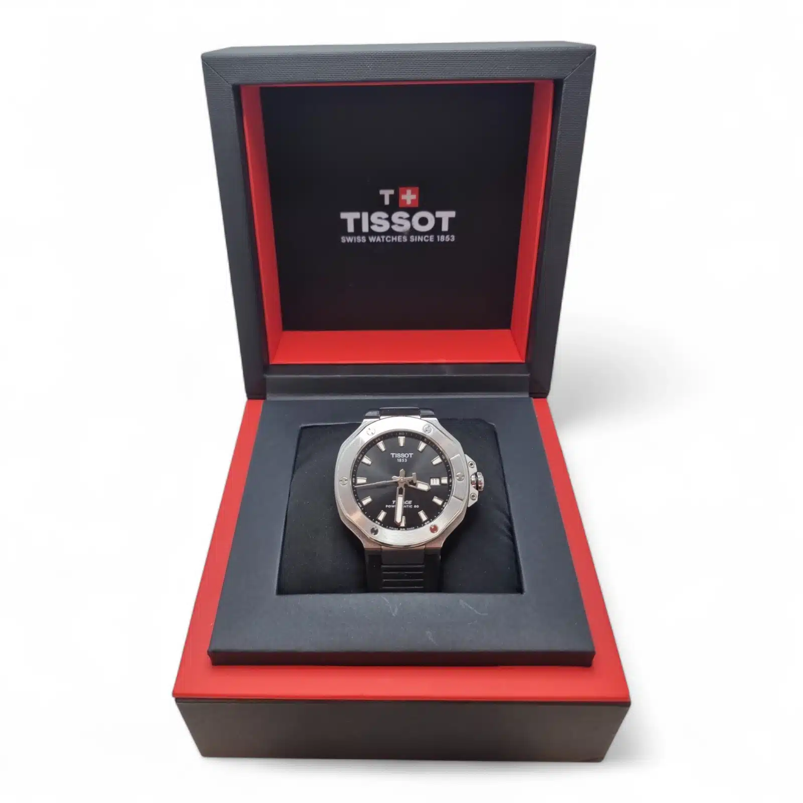 Reloj Tissot T-race Powermatic 80 Negro + Caja