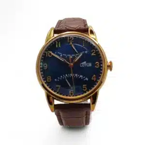 RELOJ DE HOMBRE LOTUS CON ESFERA AZUL 18430/7 CORREA MARRON
