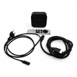 REPRODUCTOR APPLE TV 4K  A2737 + MANDO + CABLES