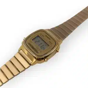 RELOJ CASIO LA670WE DORADO *A ESTRENAR*