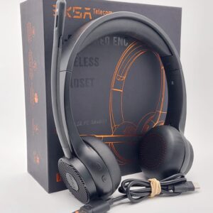 AURICULARES BLUETOOTH EKSA H16 NEGROS + CAJA