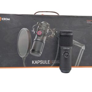 SET DE MICROFONO KROM KAPSULE + CAJA