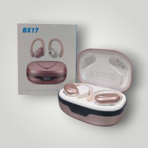 AURICULARES DE BLUETOOTH BX17 COLOR ROSA *A ESTRENAR*