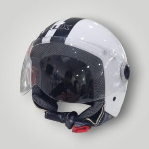 CASCO HELMETS VINTAGE 2 BLANCO TALLA S + FUNDA