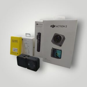 CAMARA DEPORTIVA DJI ACTION 2 + FUNDA + TRIPODE + PROTECTOR