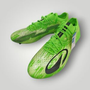 BOTAS DE FUTBOL CLR 7 ELITE FG RED STORM ANTONIE GRIEZMANN TALLA 42.5 VERDE *A ESTRENAR*