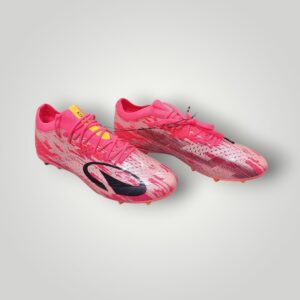 BOTAS DE FUTBOL CLR 7 ELITE FG RED STORM ANTONIE GRIEZMANN TALLA 43 ESTRENAR COLOR ROSADO