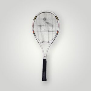 RAQUETA DE TENIS DEPORTE FANS 3000 BLANCA CON DETALLES