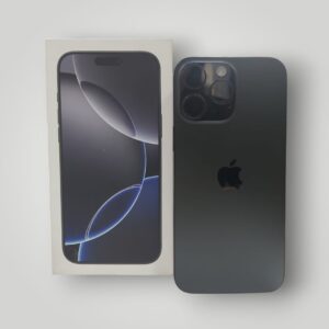 MOVIL IPHONE 16 PRO MAX 256GB NEGRO 93% BATERIA + CAJA