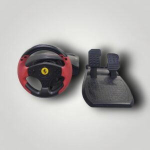 VOLANTE + PEDALES COMPATIBLE PARA PC/PS3 TRHUTSMASTER RED LEGEND EDITION FERRARI