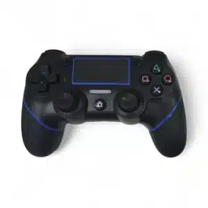 MANDO GENERICO PS4 COLOR NEGRO Y AZUL