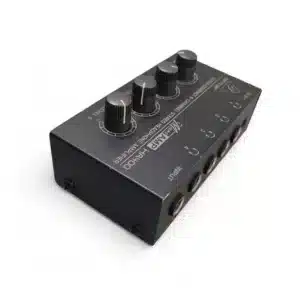AMPLIFICADOR BEHRINGER MICROAMP HA400 ULTRA-COMPACT 4 CANALES + CARGADOR