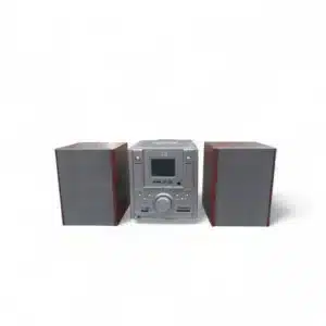MINI CADENA CD  - MP3 - USB - SD CARD EP3 + 2 ALTAVOCES + MANDO