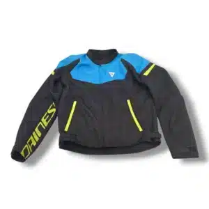CHAQUETA DE MOTO DAINESE BORA AIR TEX NEGRA Y AZUL TALLA 48