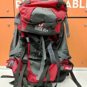 MOCHILA SENDERISMO DEUTER GUIDE 45+ ROJA