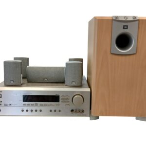 AMPLIFICADOR ONKIO 5.1 TX-SR500E 320W + ALTAVOCES JBL + SUBWOFER + CABLES NO INCLUYE MANDO
