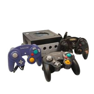 CONSOLA NINTENDO GAME CUBE NEGRA + MANDO + ACC