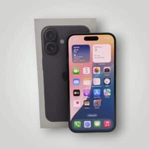 IPHONE 16 128GB NEGRO 100% SALUD DE BATERIA + CAJA