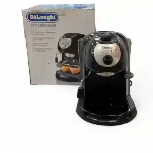 CAFETERA DELONGHI + ACCESORIOS + CAJA
