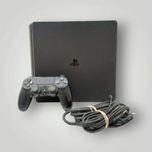 CONSOLA PLAYSTATION PS4 SLIM 500GB + MANDO + CABLES