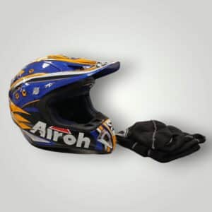 CASCO DE MOTO AIROH HELMET AVIATOR  TALLA M + FUNDA