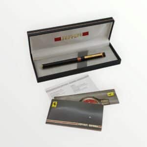 PLUMA FERRARI + CAJA + DOCUMENTACION