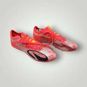 BOTAS DE FUTBOL CLR 7 ELITE FG RED STORM ANTONIE GRIEZMANN TALLA 42.5 ESTRENAR COLOR ROSADO