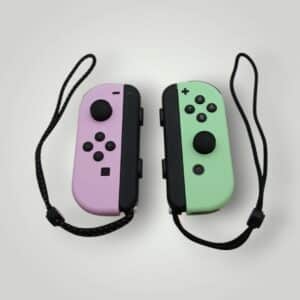 SET NINTENDO SWITCH JOY CON ROSA VERDE
