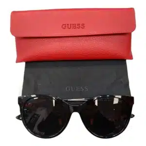 GAFAS DE SOL NEGRAS GUESS MODELO GU7619 01B + FUNDA