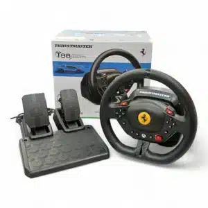 VOLANTE Y PEDALES THURSTMASTER T 98 + CAJA