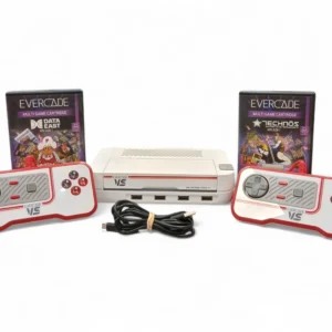 CONSOLA BLAZE ENTERTAINMENT EVERCADE VS-R RETRO SOBREMESA BLANCO + MANDO + 2 JUEGOS