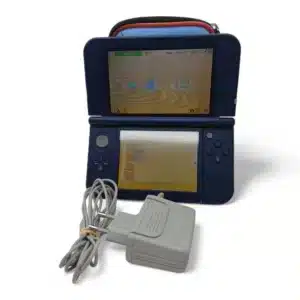 CONSOLA NEW NINTENDO 3DS XL AZUL + FUNDA + CARGADOR