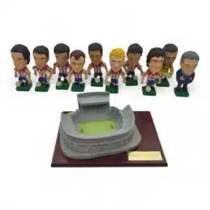 FIGURAS DE COLECCION ATLETICO DE MADRID BANDAI 1996+ ESTADIO VICENTE CALDERON