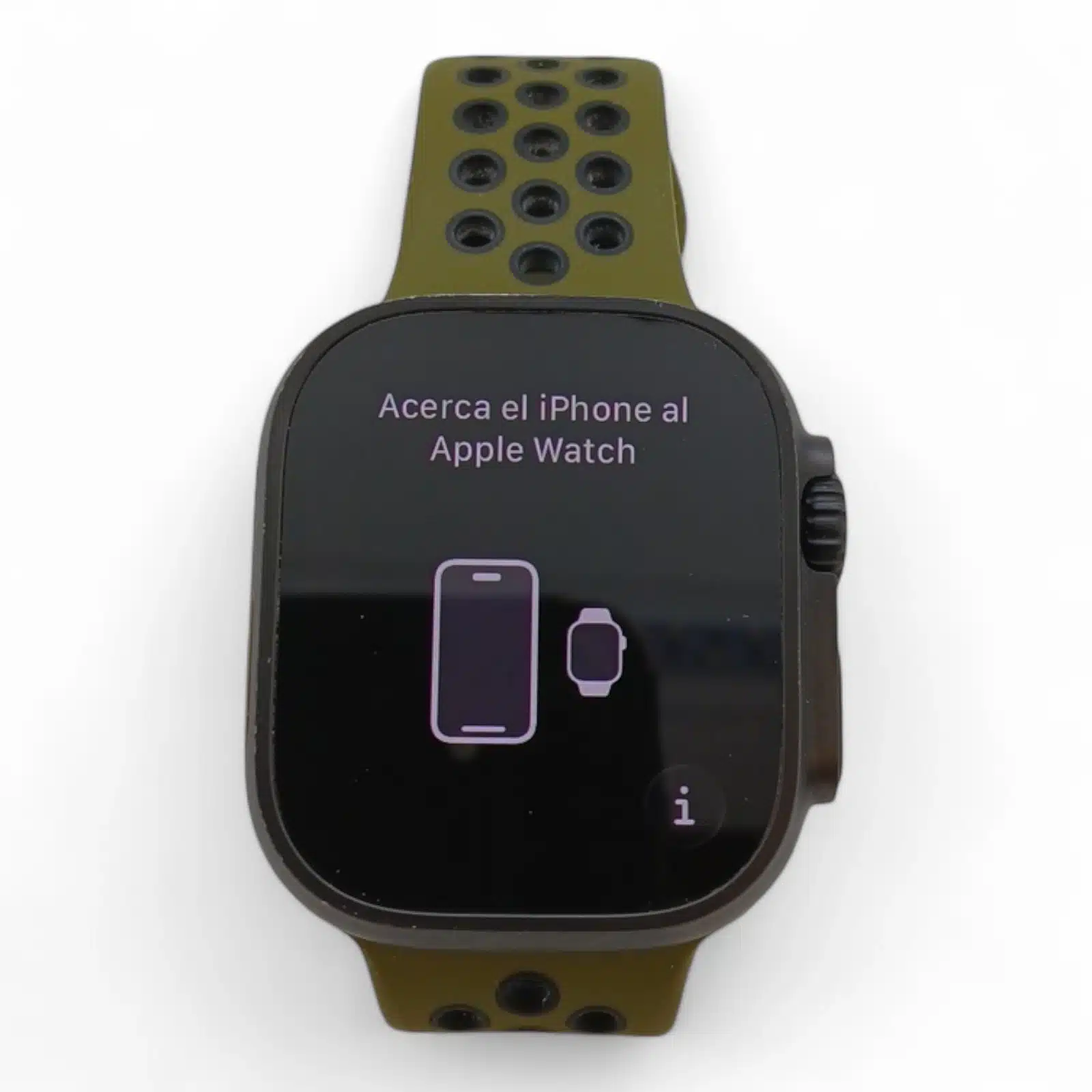 Apple Watch Ultra 3 Titanio 49MM Correa Verde 100% SB + Cargador