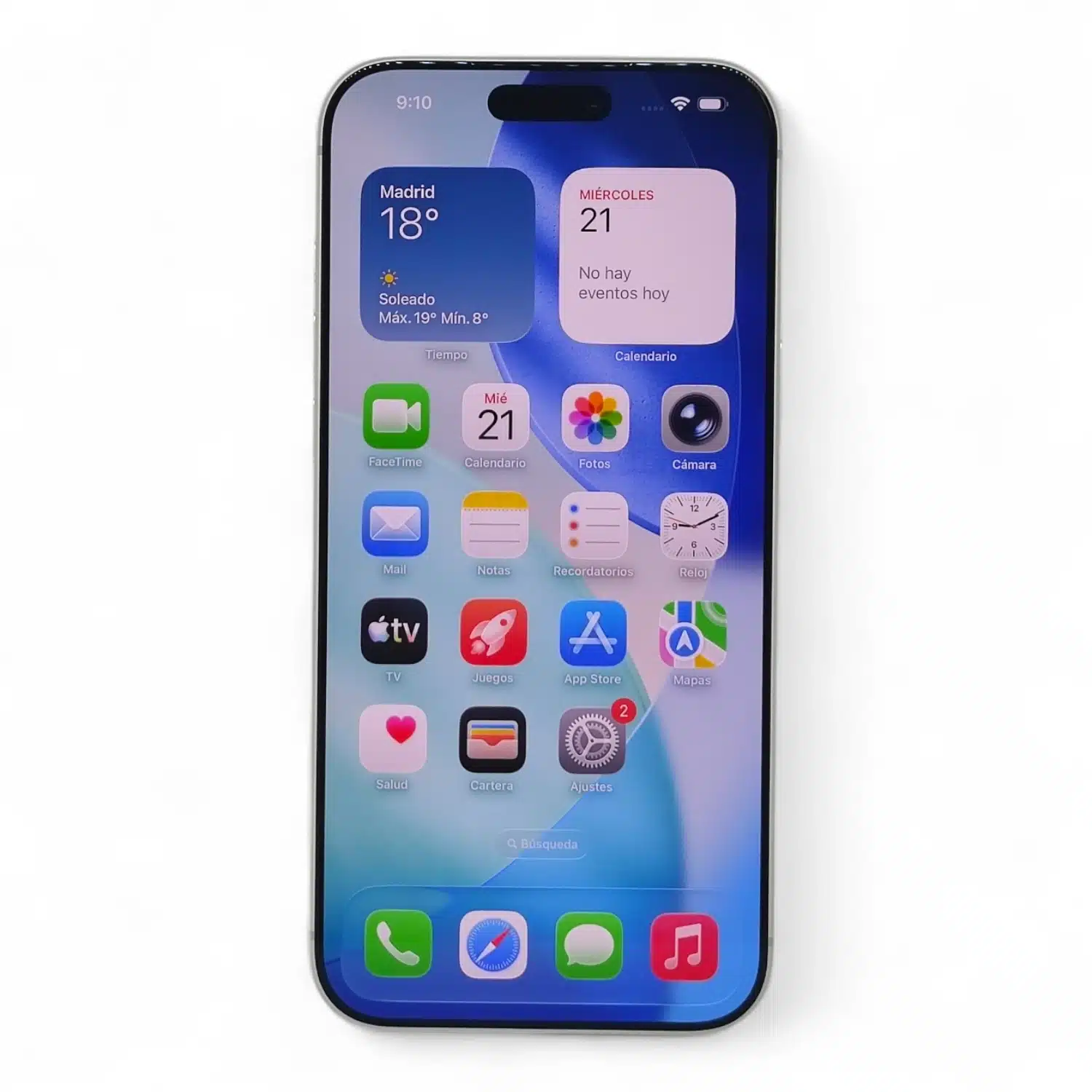 Iphone 17 Pro Max 256GB Color Blanco 100% SB / 39 Ciclos DE Carga — foto 2