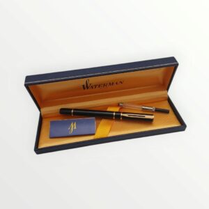 PLUMA WATERMAN + CAJA