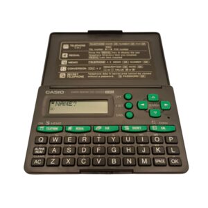 CALCULADORA CASIO DC-2000-S 130 TEL Y FAX ORGANIZADOR DIGITAL PORTÁTIL DE COLECCIÓN