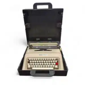 MAQUINA DE ESCRIBIR OLIVETTI LETTERA 35 DECORATIVA + MALETIN