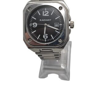 RELOJ RADIANT RA666202 ACERO ESFERA NEGRA