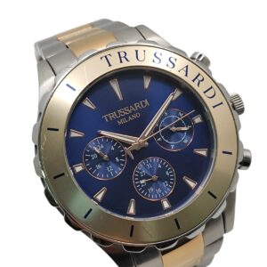 RELOJ TRUSSARDI 2453143003 ESFERA AZUL CORREA METALICA